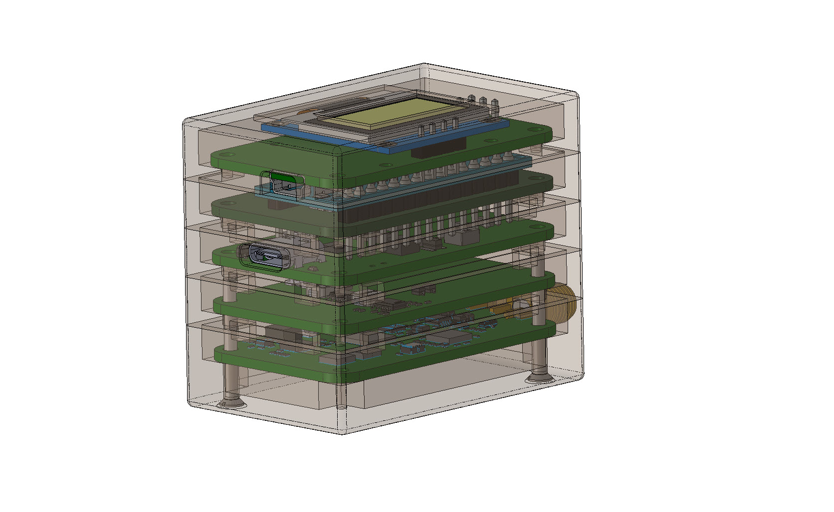Schematic sketch of the modular concept of the “SonoOne” ultrasound system.